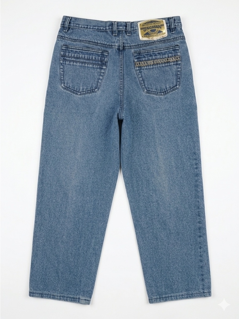 Rare Vintage Men’s Jagman Jeans Y2K Blue Denim (Fits 32x28) Baggy Skater